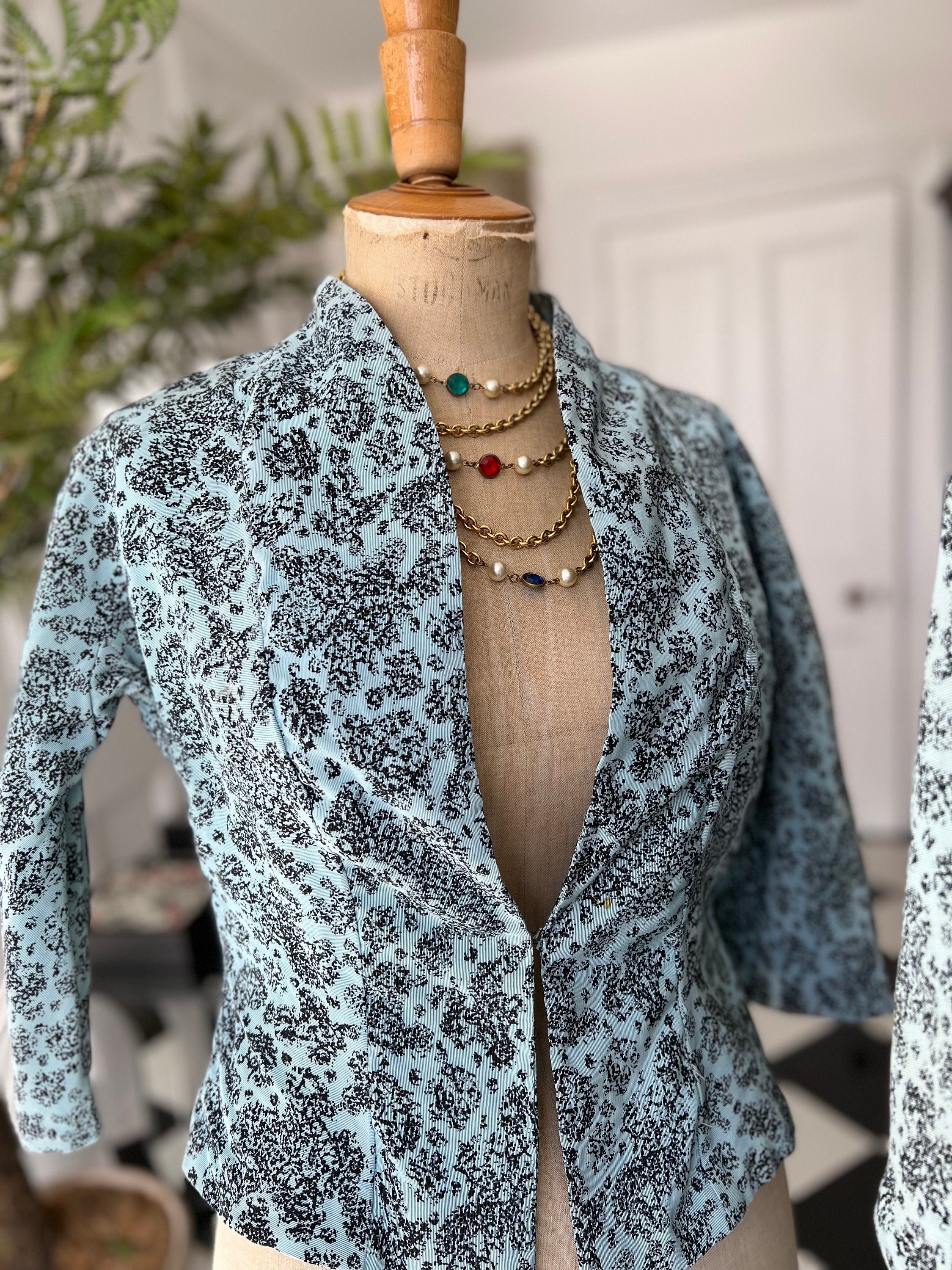 1950s Mad men wiggle dress and jacket
