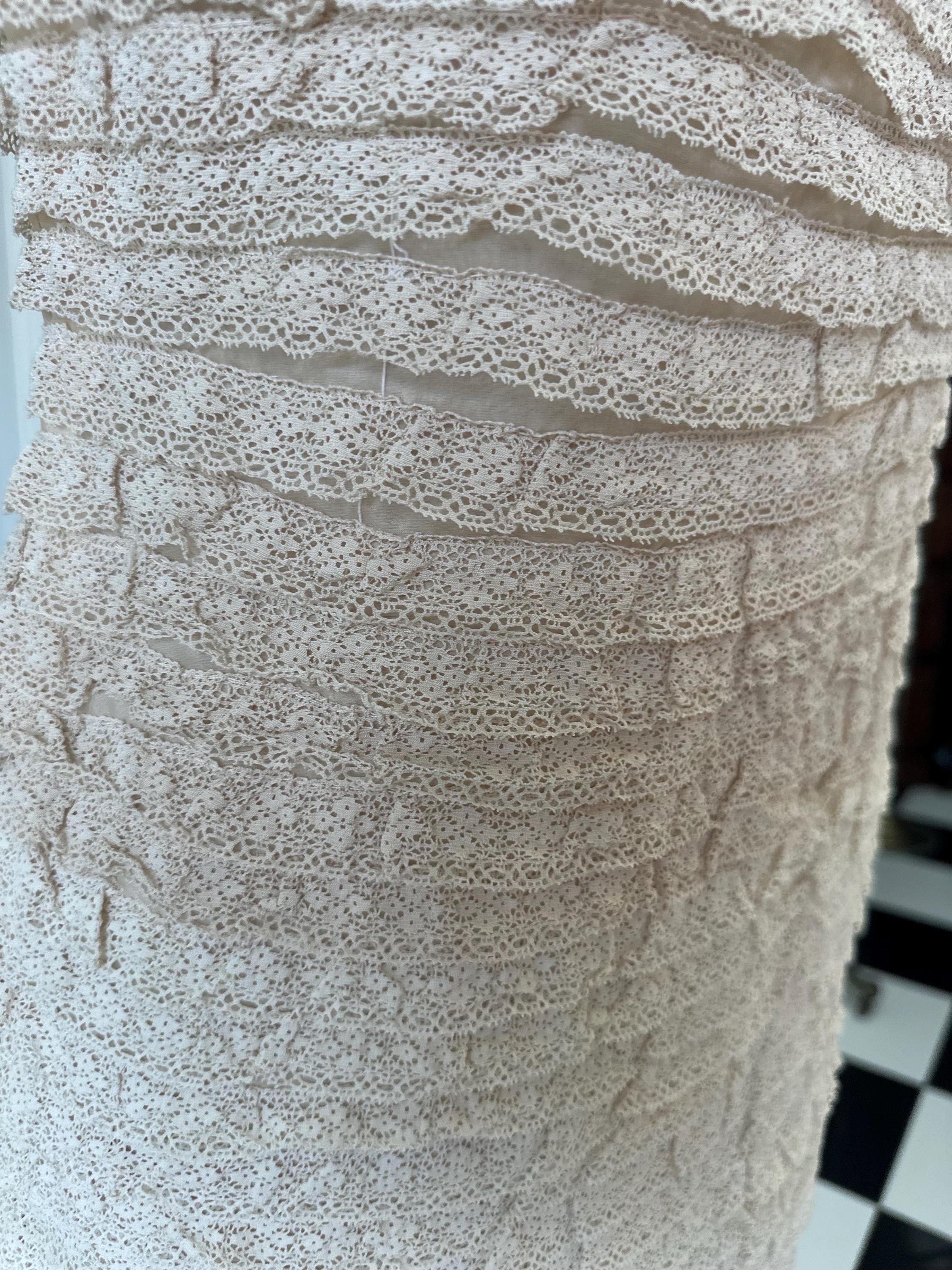 1960s Lace Mod dress