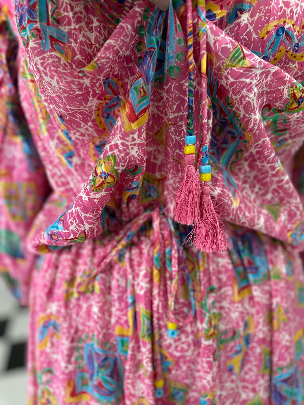 Vintage 80s Diane Freis set dress