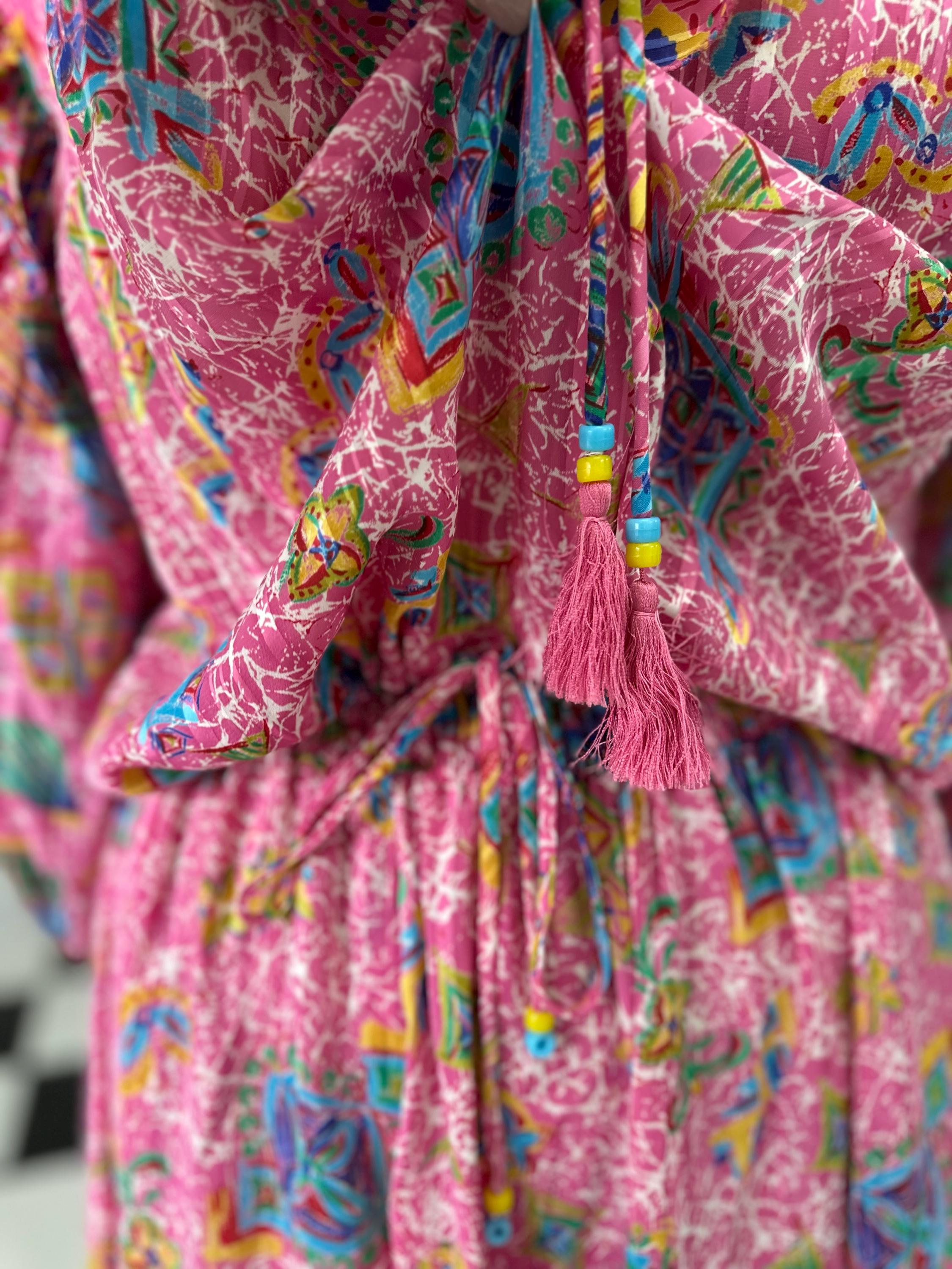 Vintage 80s Diane Freis set dress