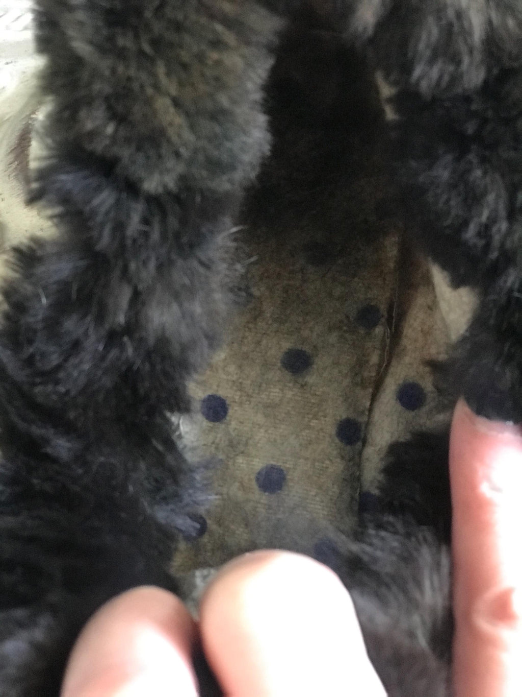 Victorian early Edwardian lady’s winter slipper boots