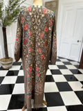 Vintage style long soft robe