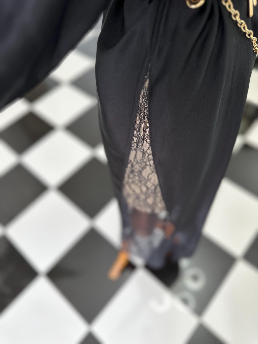 Pierre Cardin luxury lace robe kimono