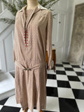 1920s silk day dress