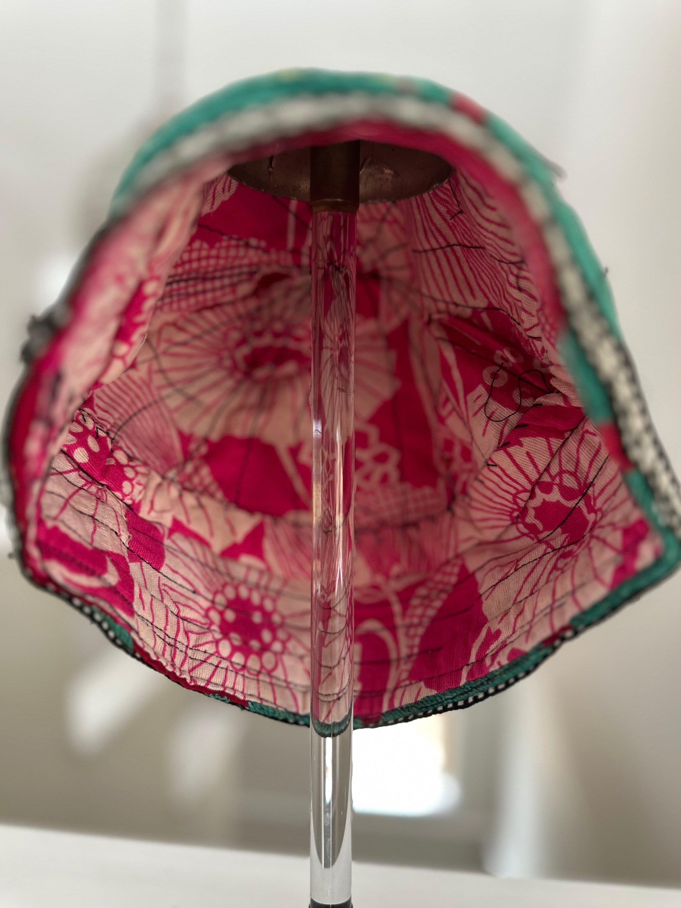 Antique Suzani smokers hat from Uzbekisdan