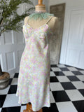 Vintage deadstock floral slip dress